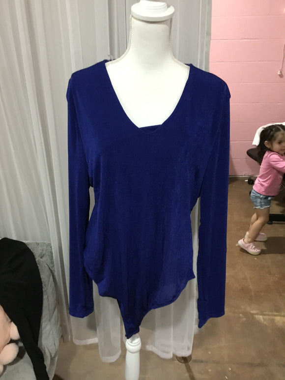 Royal blue bodysuit