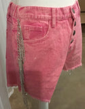 Cow girl pink shorts