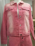 Cow girl pink jacket