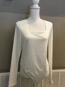 White bodysuit shirt