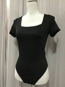 Black bodysuit sleeveless