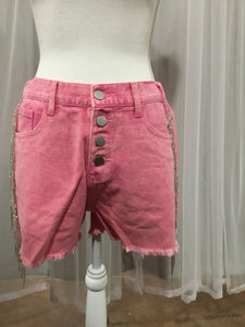 Cow girl pink shorts
