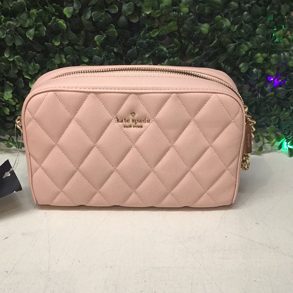 Light pink mini camera bag