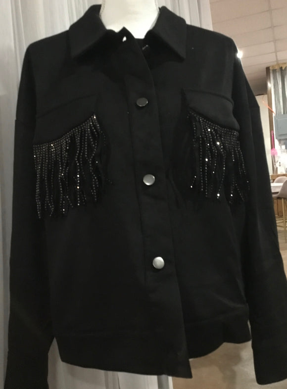Black sparkly jacket