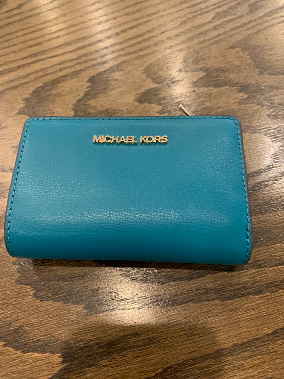 Aqua Bifold wallet